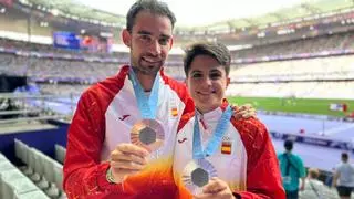 Álvaro Martín y María Pérez, un relevo para la triple corona