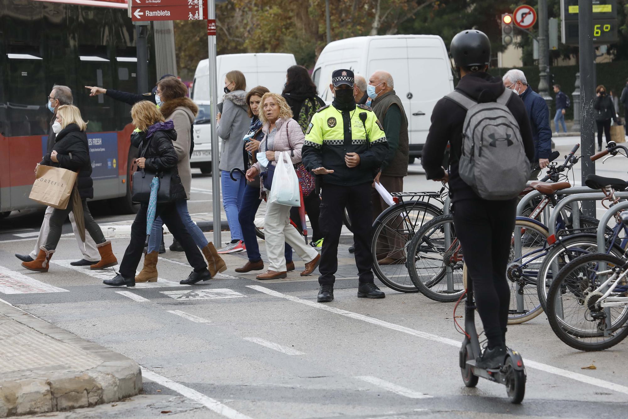 Así son los radares para frenar los patinetes en València