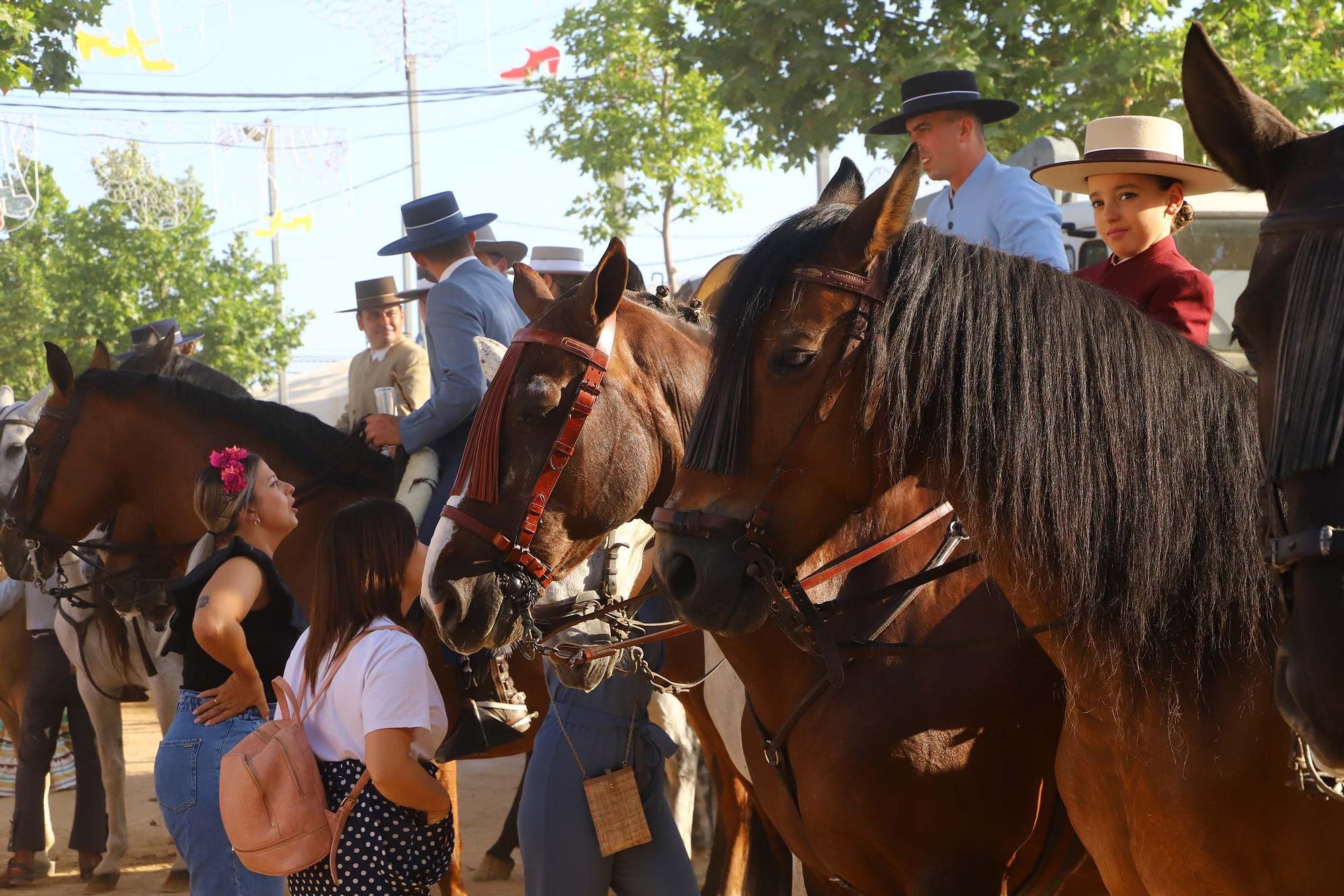 Un paseo de caballos muy exigente