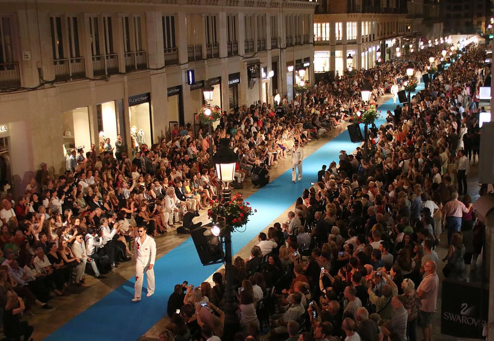 Desfile de presentación de la Pasarela Larios 2018