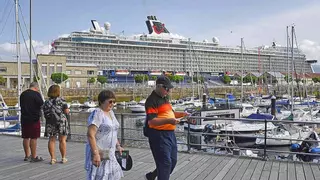 Turistas maleducados