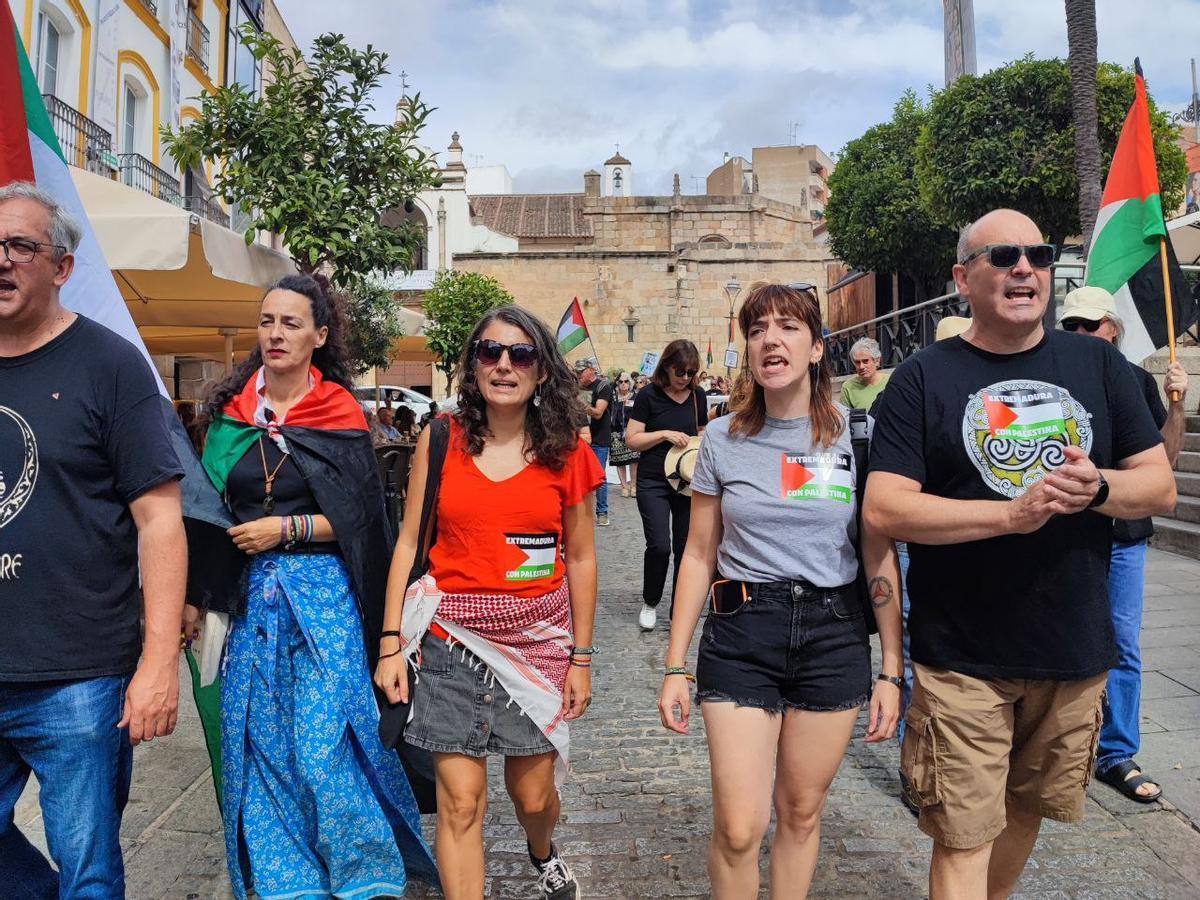Apoyo a Palestina por parte de Unidas por Extremadura.