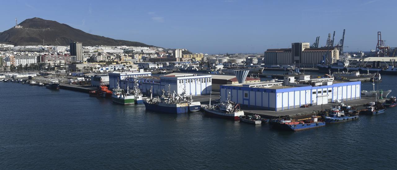 Muelle pequero de Las Palmas de Gran Canaria