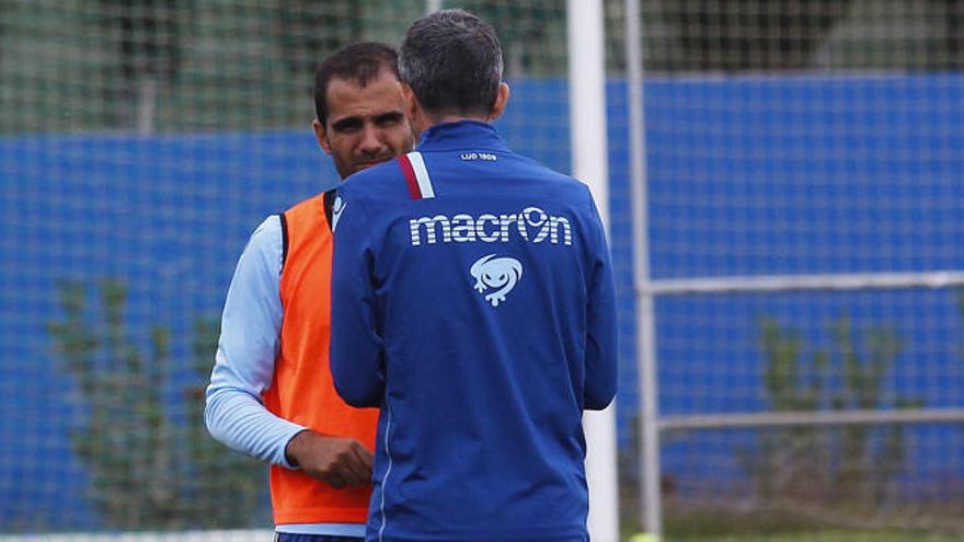 Verza y Muñiz, en el entrenamiento