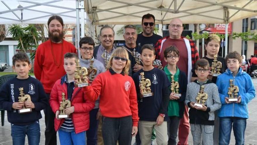 Ajedrez Nuevos campeones en la Feria del Libro de Benicarló