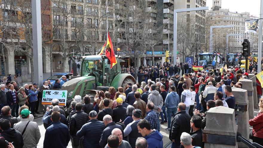Los agricultores aragoneses anuncian movilizaciones de protesta