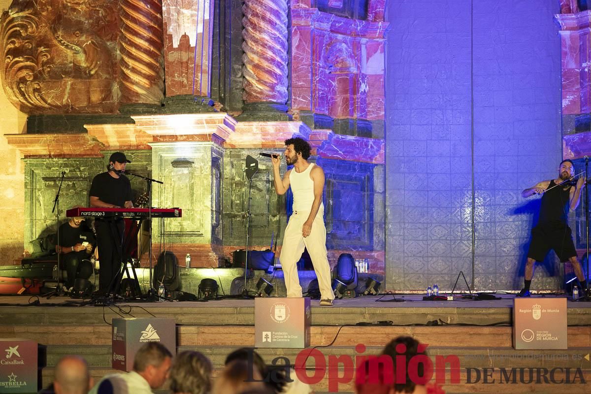 En imágenes, el concierto de Marwán en Caravaca, dentro del Festival 'Las noches del camino'