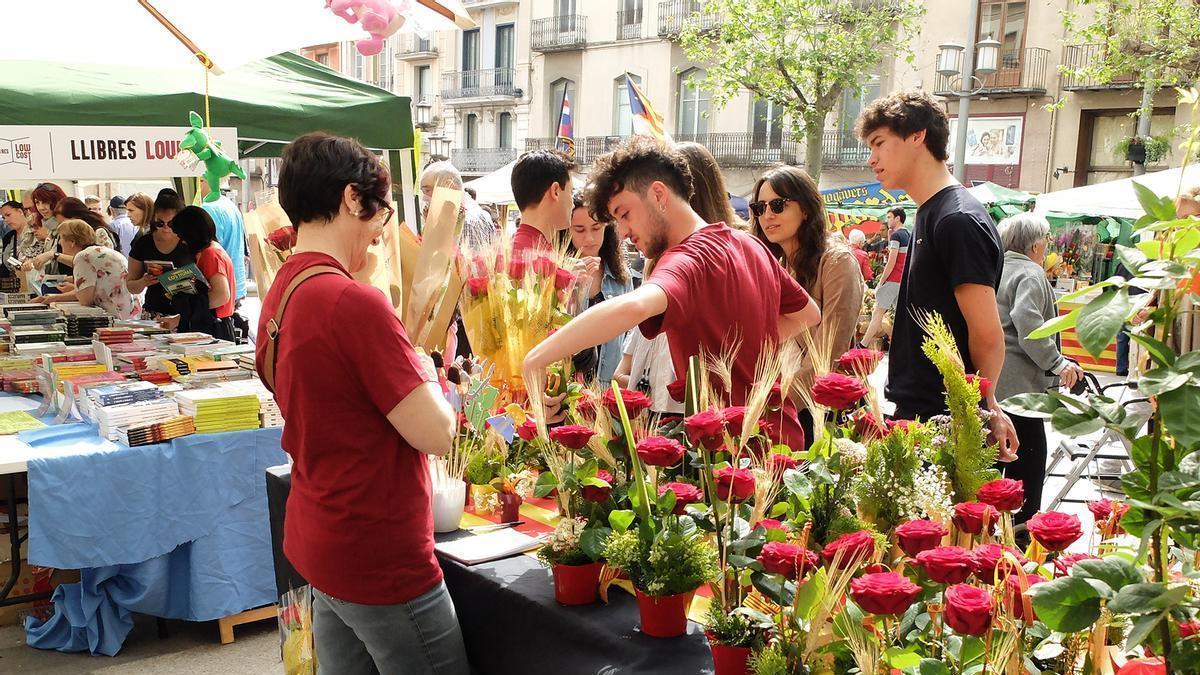 Aquest Sant Jordi es preveu recuperar l&#039;activitat d&#039;abans de la pandèmia