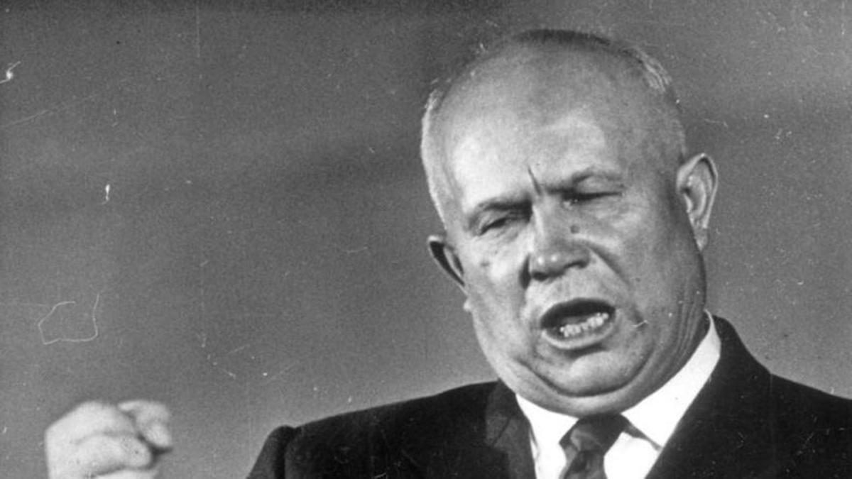 Nikita Kruschev fue primer ministro soviético.
