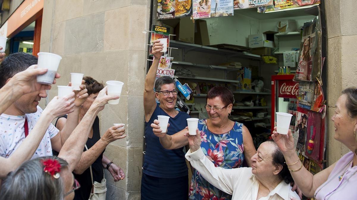 Consuelo e Isabel Bárcena, quisoqueras de la calle de Avinyó