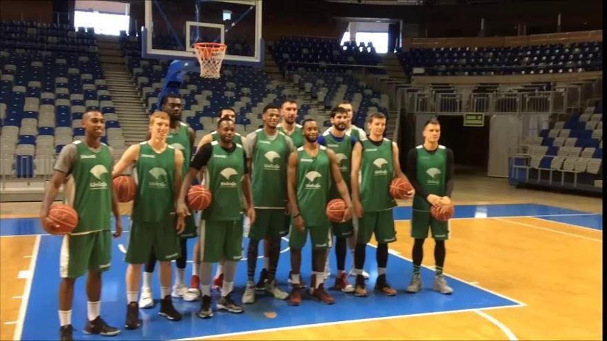 Media day del Unicaja en la previa de la Copa del Rey