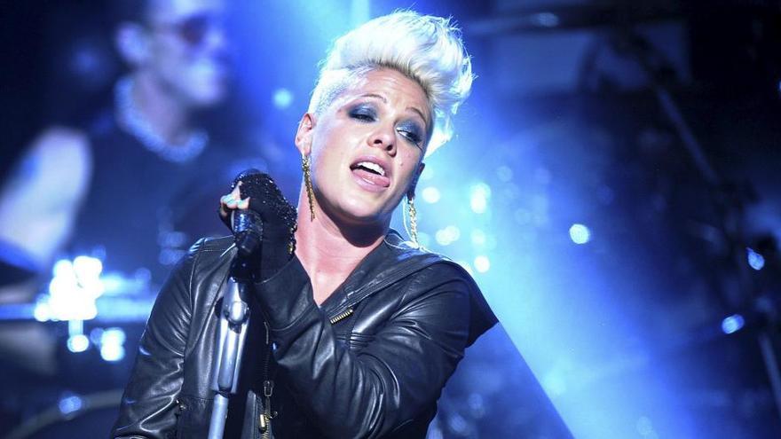 La cantante Pink.