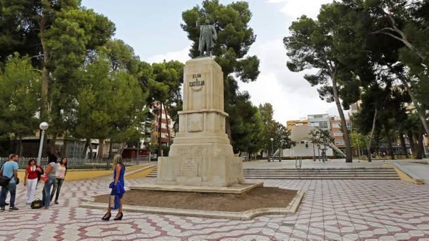 Una imagen de la Plaza Castelar, cuyo proyecto de remodelación arrastra una larga polémica.