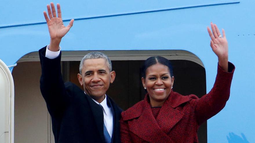 Barack y Michelle Obama.