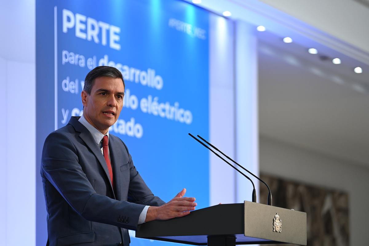 El presidente del Gobierno, Pedro Sánchez. 