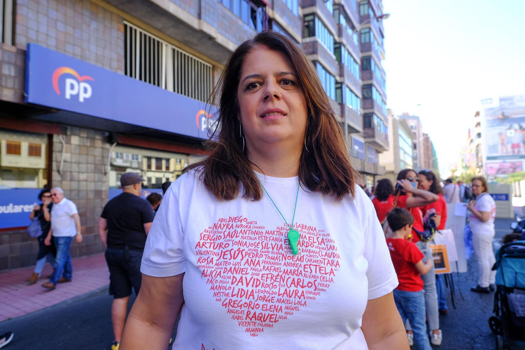 Manifestación por el Primero de Mayo en Las Palmas de Gran Canaria