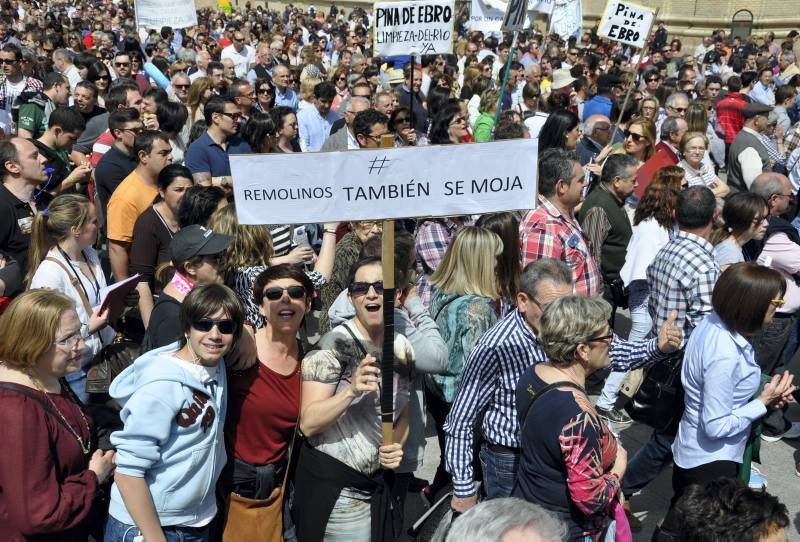 Fotogalería de la protesta de los afectados por las riadas