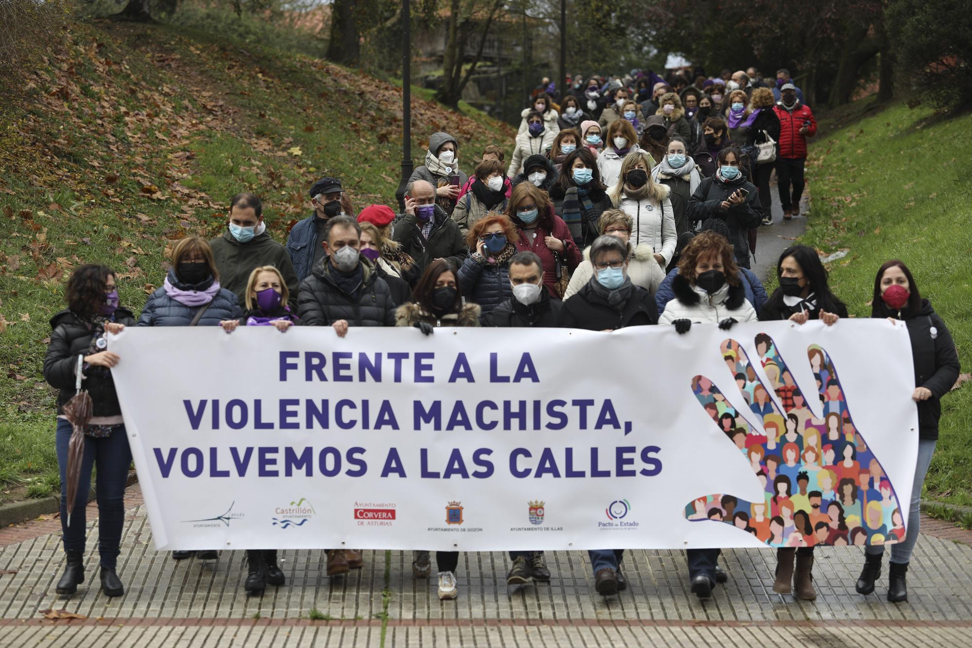 Marcha comarcal contra la violencia machista