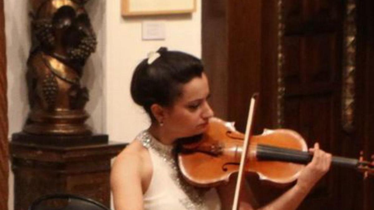 La violinista Tatevik Khachatryan. | Ángel González