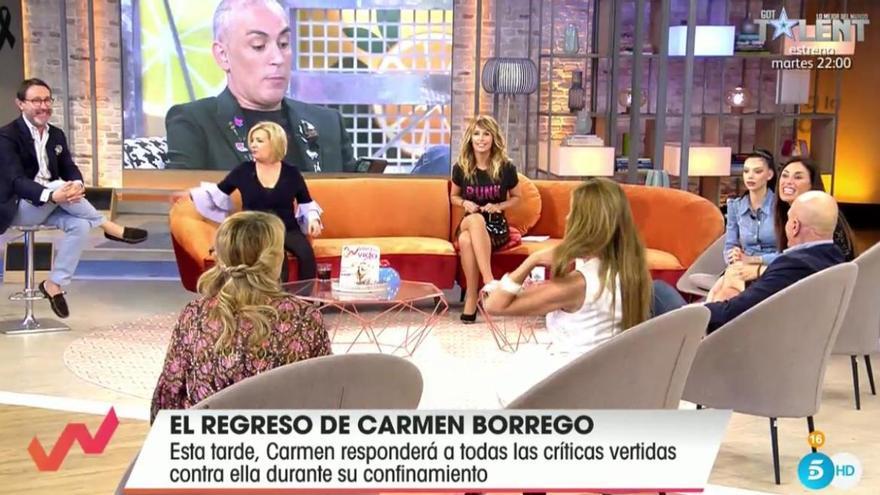 Carmen Borrego estalla tras pasar dos veces el coronavirus: &quot;Parece que me he inventado la pandemia&quot;