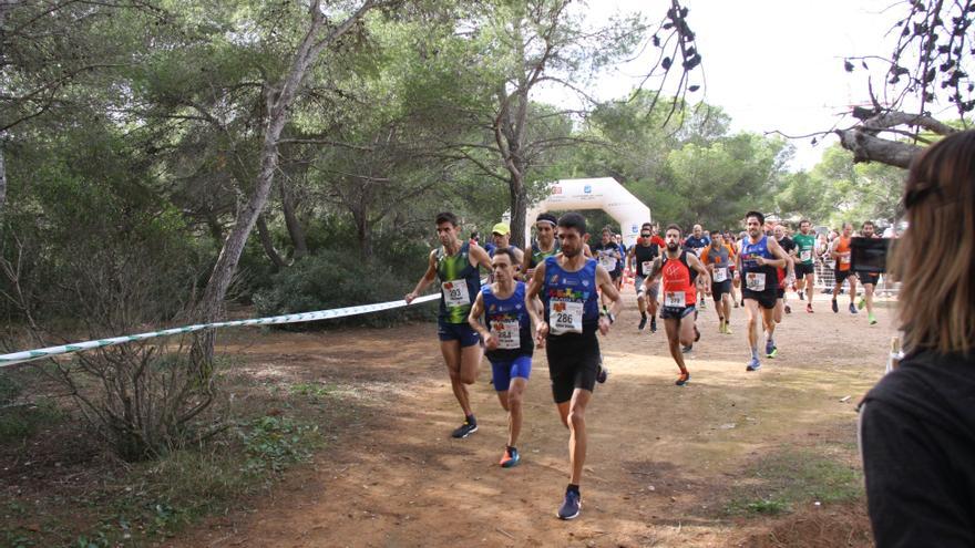 Jaume Garcías  y Amanda Martín ganan el Cross Popular d&#039;Illes Malgrats