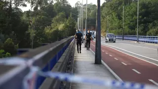 Rescatan del Lérez a un adolescente de 17 años que se lanzó al río desde un puente en Pontevedra
