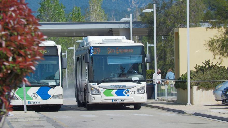 Palma, la ciudad con la mayor subida de usuarios de autobús y metro