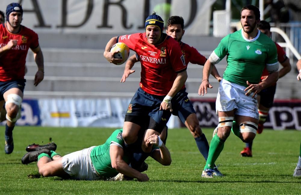 España - Portugal del Europeo de Rugby