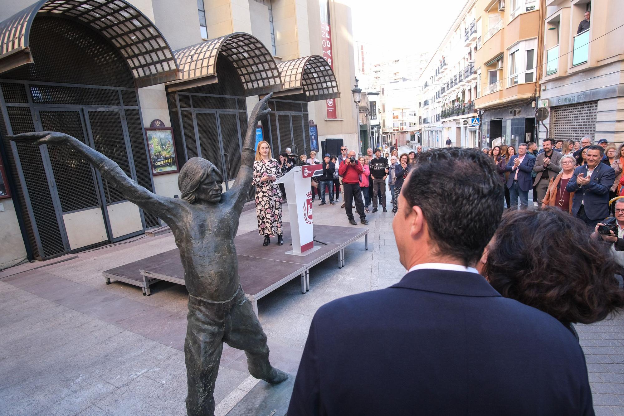 Una escultura de Antonio Gades recordará al genial bailarín en Elda