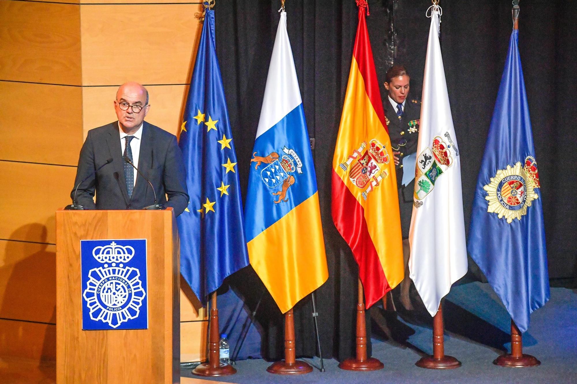 Acto del Día de la Policía en San Bartolomé de Tirajana