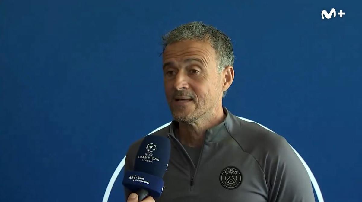 Luis Enrique: Creo que históricamente el PSG nunca ha sido capaz de dar la vuelta a una eliminatoria después de perder el primer partido... Mañana será el día