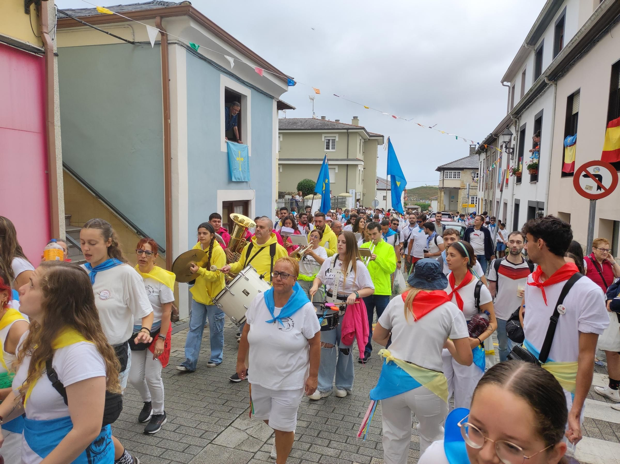 En imágenes: Así fue la salida de los romeros para celebrar la jira que cierra Las Telayas