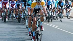 El pilot de la Volta a Catalunya 2013, llançat cap a la meta, en una temporada clau per al ciclisme.