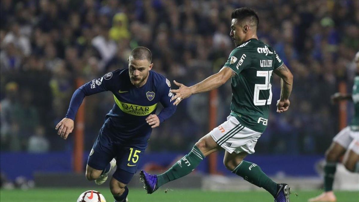 Nahitán Nandez fue uno de los jugadores más valiosos del cuadro argentino