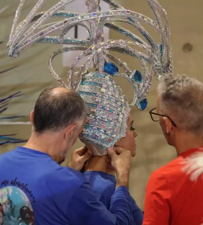 'Backstage' de la Gala de la Reina del Carnaval de Las Palmas de Gran Canaria 2020