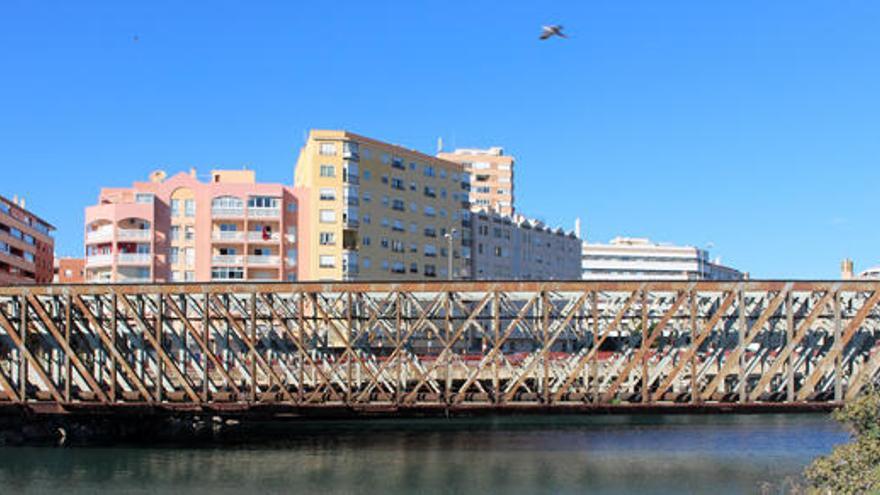 La estructura del puente data del siglo XX.
