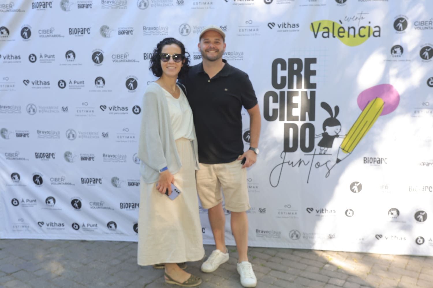 'Creciendo Juntos' en Bioparc València: photocall de todos los asistentes