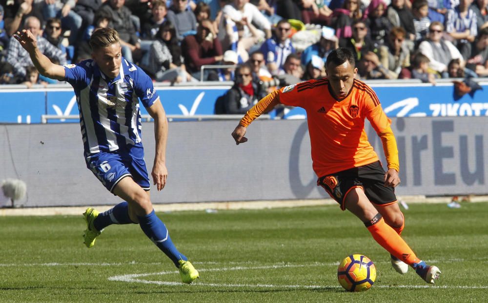 Alavés - Valencia, en imágenes