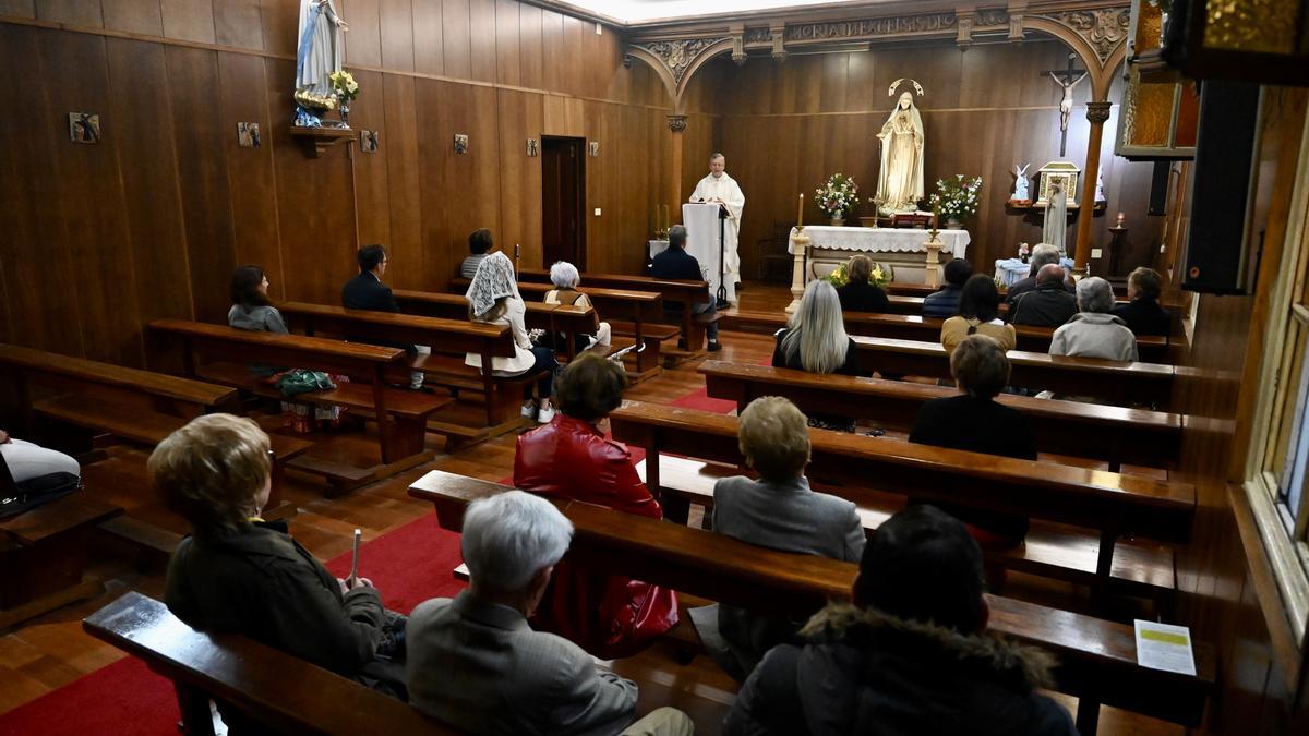 Interior del Santuario de las Apariciones tras su reapertura