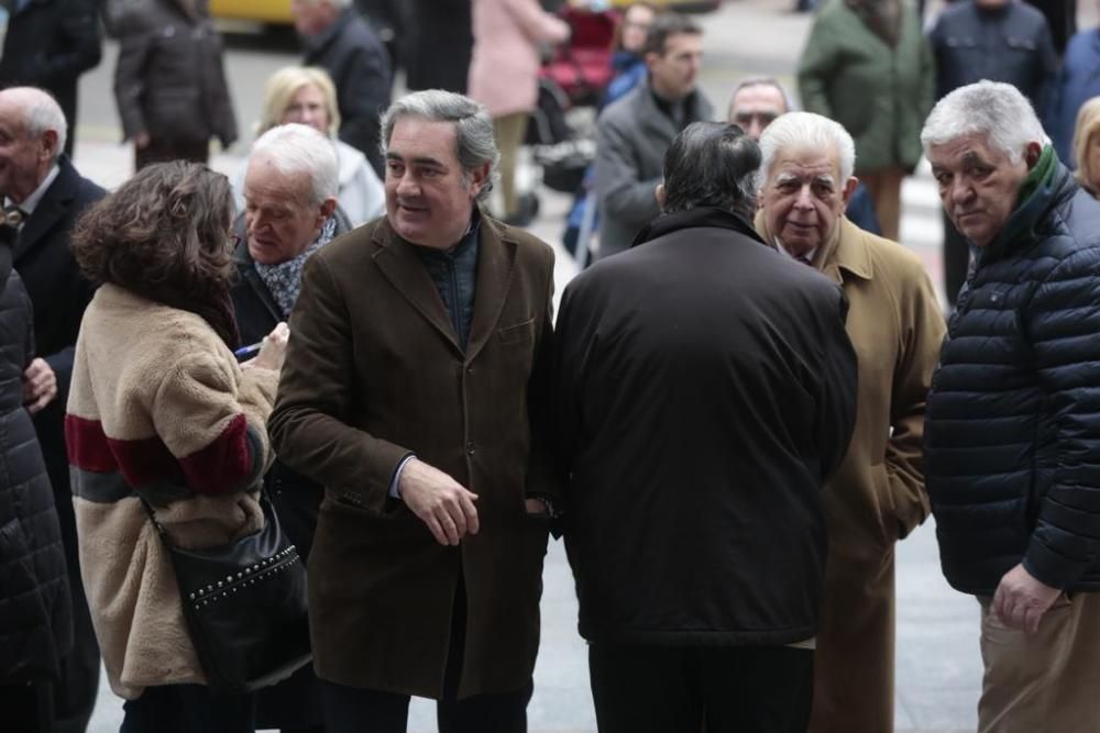 Funeral de Marcelo Conrado Antón en Oviedo