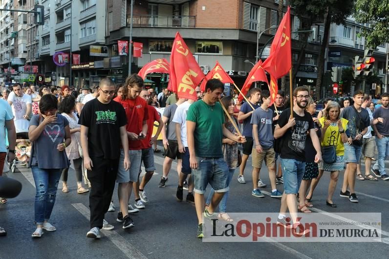 Más de cien voces piden en Murcia "acoger refugiados ya"