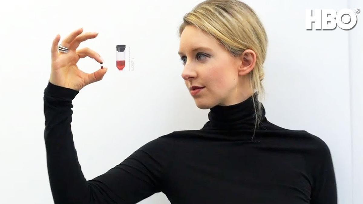 Elizabeth Holmes.