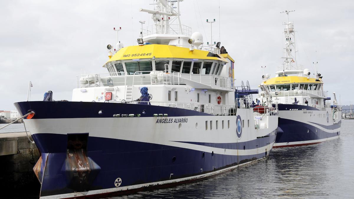 El buque oceanográfico 'Angeles Alvariño'