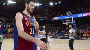 Abrines, jugador del Barça