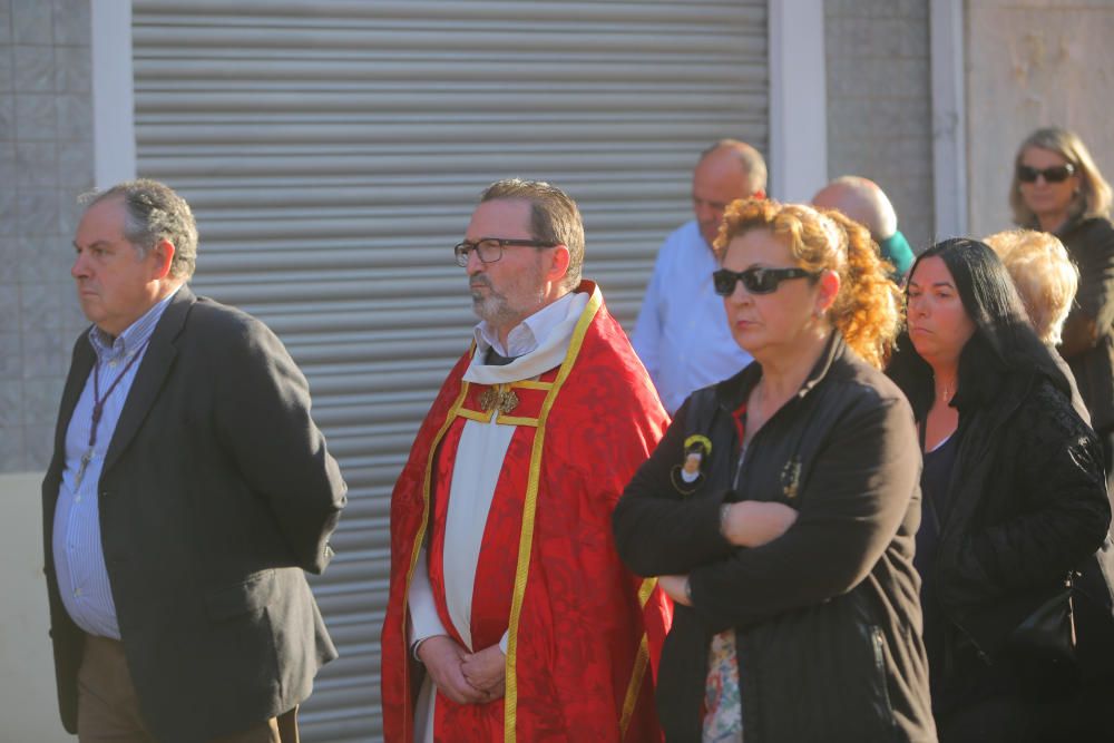 Procesión del Cristo Yacente en el Cabanyal