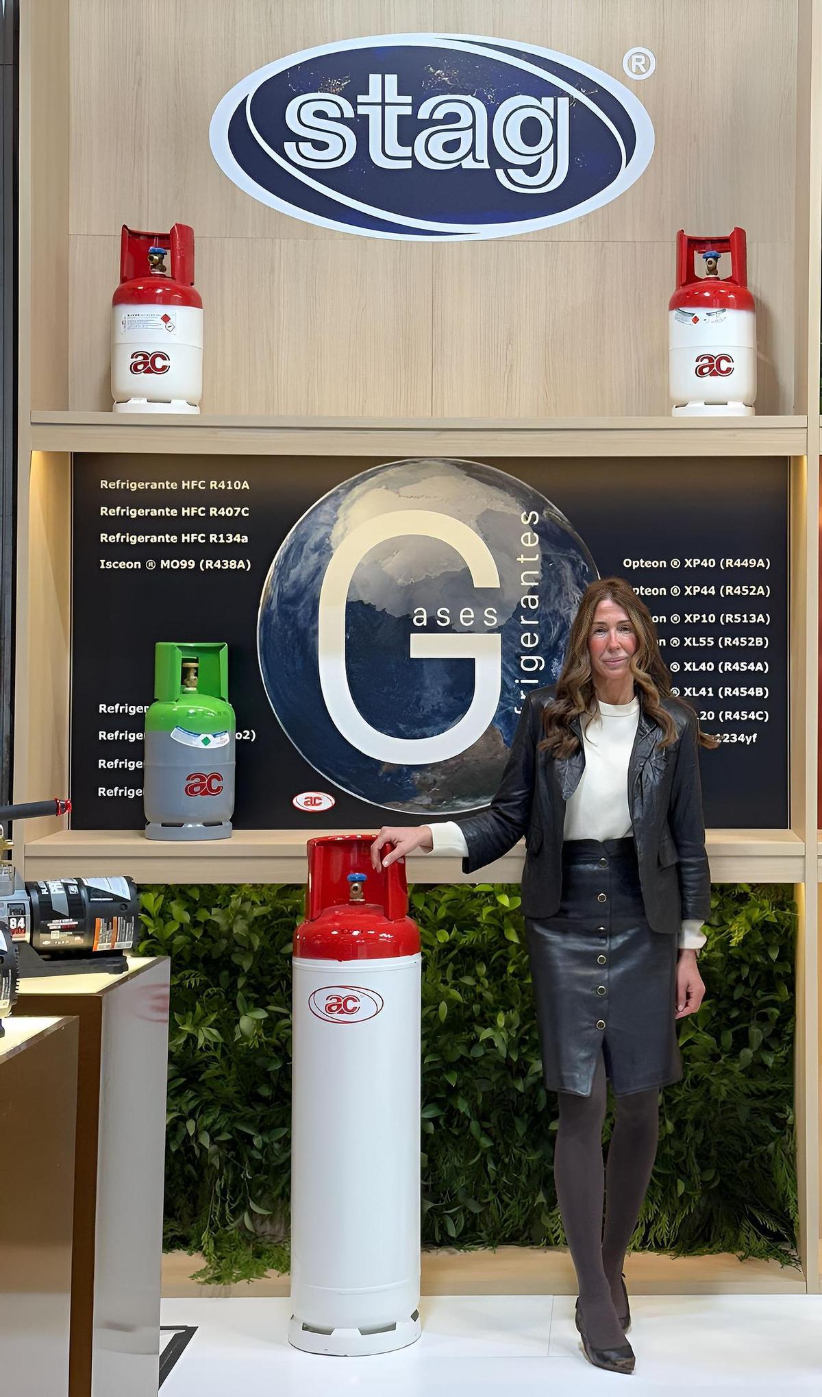 Verónica Castañón es la directora general del grupo Stag