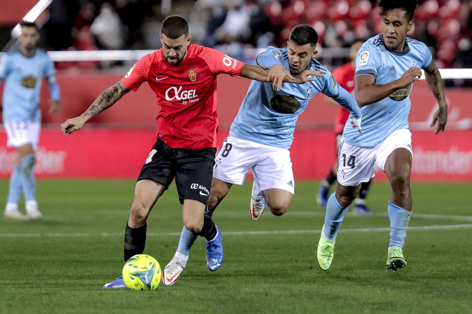 Mallorca - Celta de Vigo:  Reina salva al Mallorca