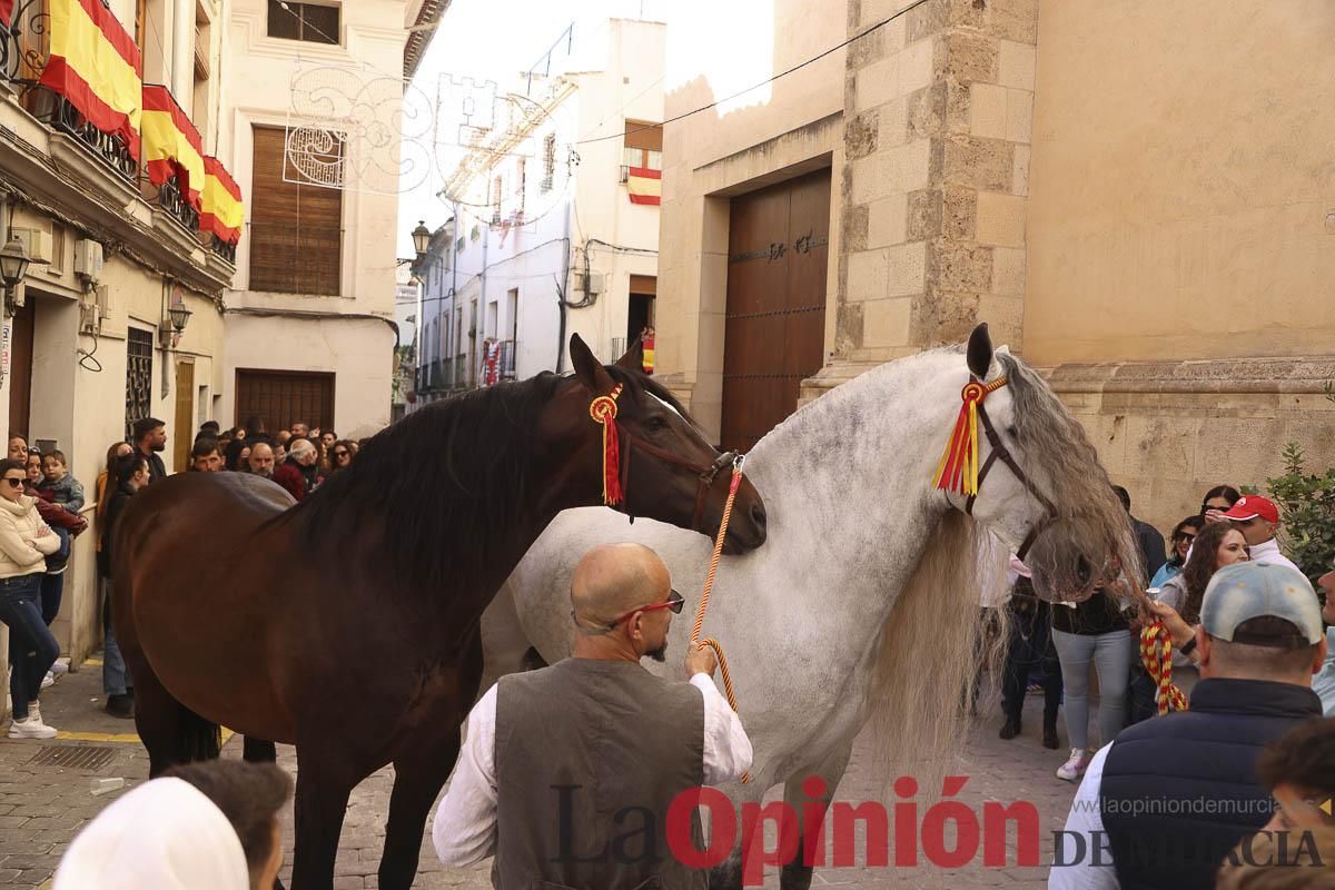 Concurso de caballo a pelo: pasacalles hasta el Hoyo en Caravaca