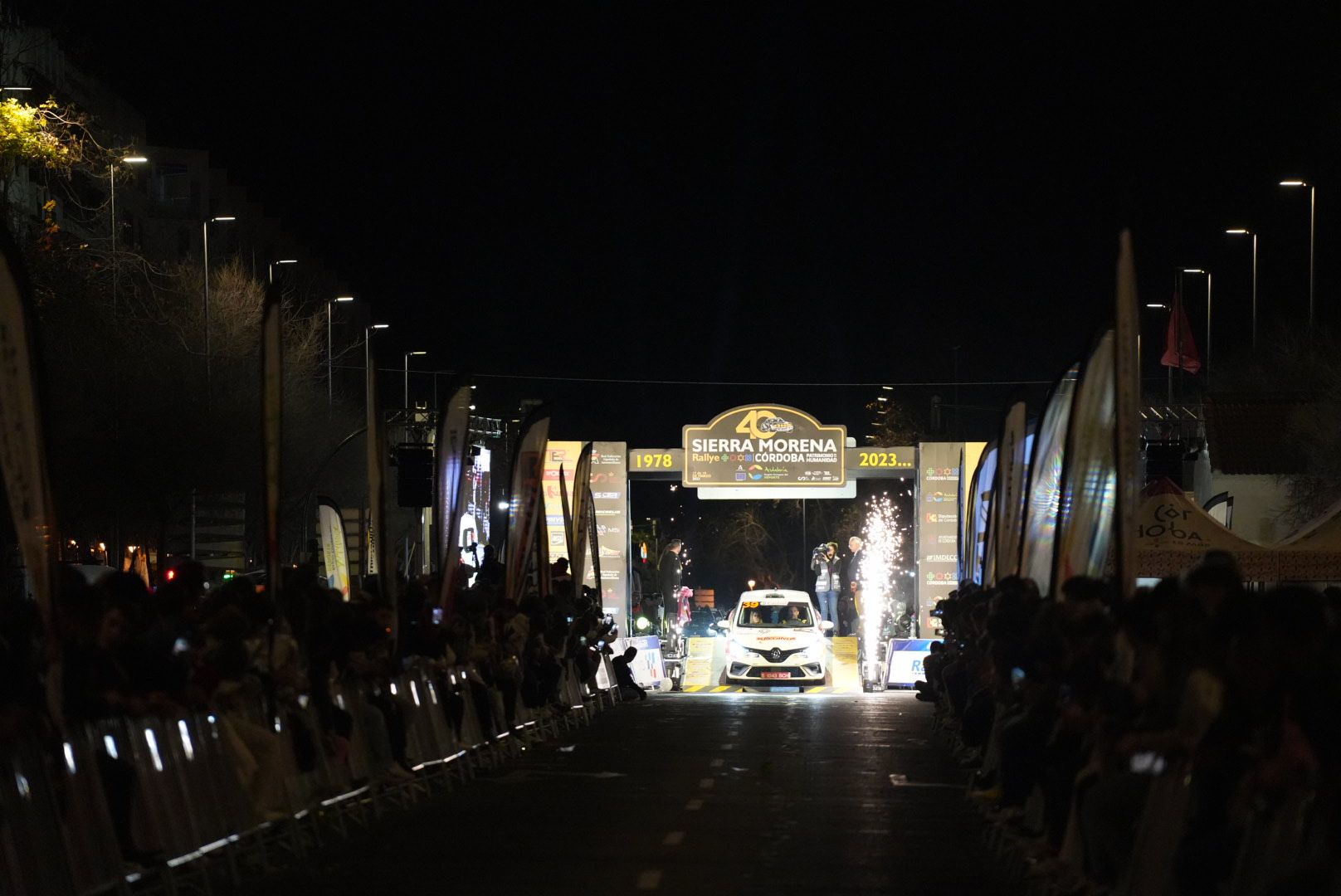 Salida oficial del Rallye Sierra Morena