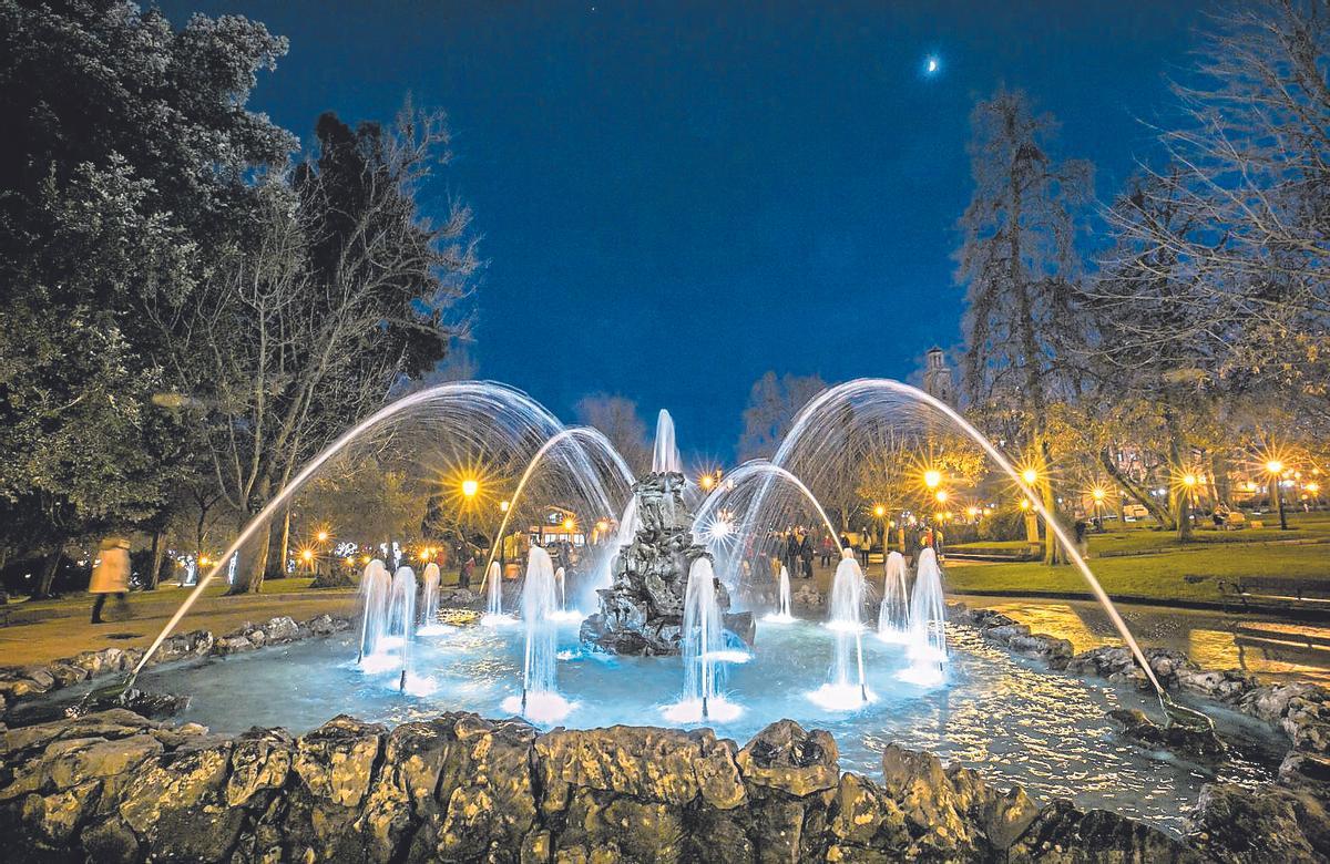 La fuente de las ranas.
